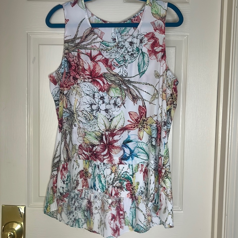 MILANO FLORAL TANK TOP